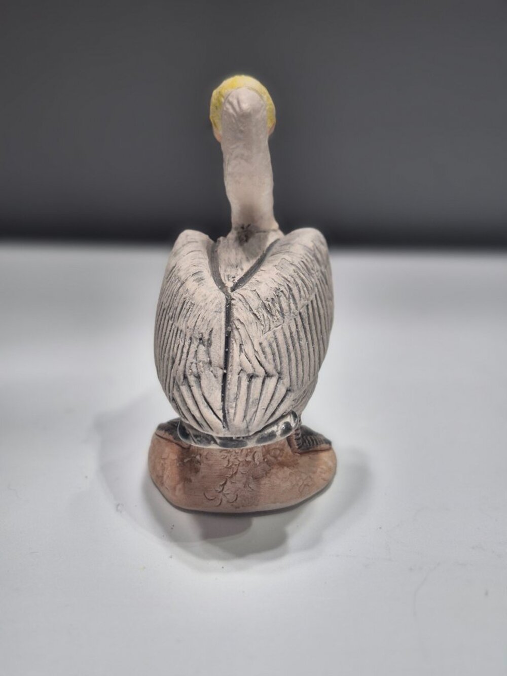 Hand Painted Ceramic resin Pelican 3inch - Picture 7 of 11